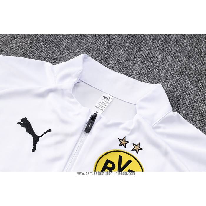 Chandal de Sudadera del Borussia Dortmund 2022 2023 Blanco
